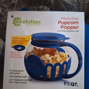 Ecolution Blue Popcorn Popper